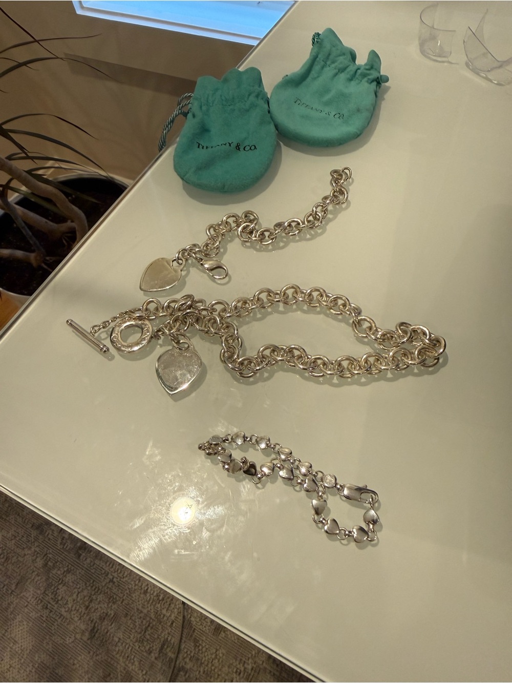 Tiffany & Co. Sterling Silver Jewelry Collection $1,395 OBO